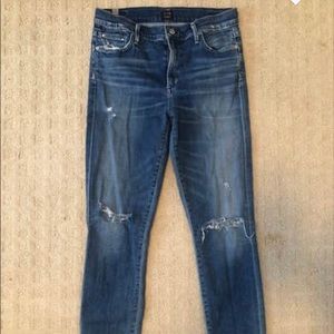 CITIZENS OF HUMANITY - ROCKET SKINNY JEANS SIZE 28
